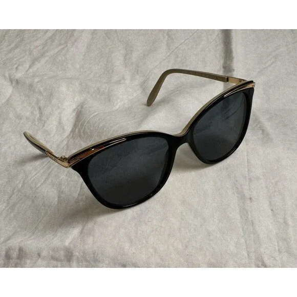 Ralph Lauren RA5203 1090/13‎ Black Gold Cat Eye Sunglasses 54-13-135 FRAMES ONLY